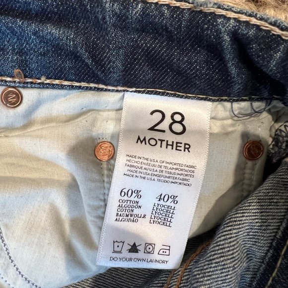 Mother The Nomad Crop Fray-Twice as Nice - size 28 - Picture 6 of 6